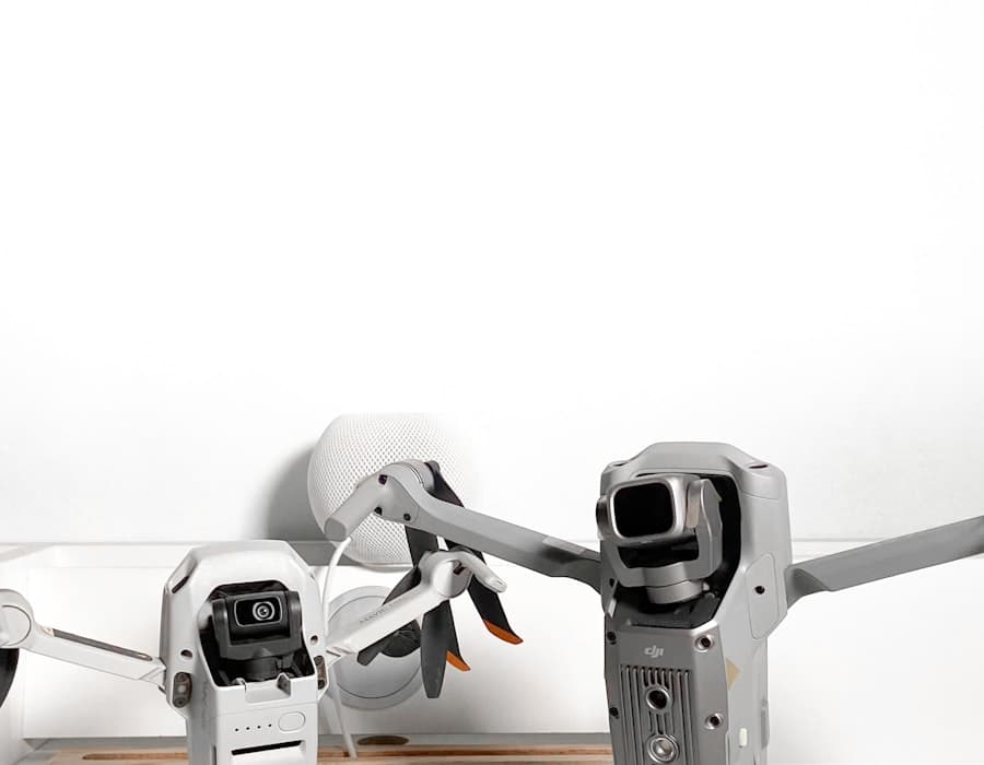 Compact camera drone